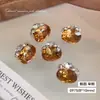 Pedra Strass Zircônia Brilhante Joia para Unhas Outono e Inverno Novo Doce de Rocha Melard Quadrado Gordo Ovo de Pombo Strass Bola para Unhas Produto Acabado
