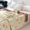 Colcha de Toalla de Hilo de 6 Capas Clase A Algodón Puro Colcha Fresca de Verano Colcha de Siesta de Verano para Niños Colcha Fina de Verano para Aire Acondicionado