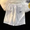 Venta Directa de Fábrica Shorts de Waffle Jacquard Finos Sueltos para Hombre Versátiles Deportivos de Playa