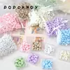 Aleación Durazno Amor Color Primavera Macarrón DIY Pulsera de Cuentas Hecha a Mano Pendientes Collar Cadena para Teléfono Móvil Joyería Cuentas