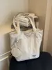 Bolso Casual Minimalista Estilo Japonés Ins para Viajes Diarios de Mujer 2025 Nuevo Bolso Tote de Gran Capacidad Bolso de Hombro de Color Sólido para Estudiantes