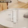 Vaso de plástico grande tubo reto transparente atacado sala de estar chão rico bambu flores hidropônicas ornamentos de flores ins estilo