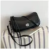 Bolsa Quadrada Pequena de Nicho de Luxo Feminina Outono/Inverno 2026 Nova Super Quente Bolsa de Ombro Único Sob o Braço Bolsa Transversal de Luxo