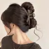 Presilha de cabelo versátil estilo coreano dopamina presilha de tubarão japonesa e coreana acessório de cabelo presilha de cabelo grande de alta qualidade para a parte de trás da cabeça