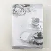Bico de confeitar russo de aço inoxidável bico para bolo plano com embalagem de concha de bolha bico para creme ferramenta DIY para confeitaria
