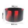 Copo de Água Capa Antiderrapante Capa Inferior de Borracha Copo de Vidro Isolamento Capa de Silicone Transfronteiriça 7,5cm9cm Capa de Copo de Silicone Universal