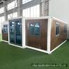 Casa Dobrável Expansível Casa Modular Caixa Dobrável É Fácil de Mover, Uma Casa Se Expande em Três Casas