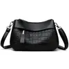 2025 Nueva Moda Bolso Sencillo para Mujer Bolso de Hombro Cruzado Multicompartimento Comercio Exterior Bolso Suave Hombro Cruzado con Bolso para Mamá