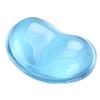 Apoio de Pulso Transparente em Formato de Coração Apoio de Pulso de Silicone Mouse Pad Apoio de Pulso de Cristal Apoio de Pulso Almofada de Mão Gelada