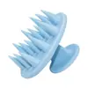 Escova de Shampoo Tudo-em-Um de Silicone Transfronteiriça, Massageador, Banho, Limpeza do Couro Cabeludo, Cabelos Longos e Macios, Pente para Cuidados com o Cabelo