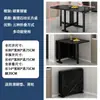 Mesa Plegable, Mesa de Comedor para Uso Doméstico, Adecuada para Apartamentos Pequeños y Propiedades de Alquiler, Mesa de Comedor Simple para Montar Puestos, Rectangular y Portátil
