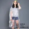Capa de chuva descartável portátil peça única estilo adulto espessada e alongada preço de atacado conjunto infantil separado poncho para rafting
