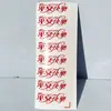 Pegatinas de Marca de Agua Mágica para Nochebuena Pegatinas de Decoración de Manzana Navideña para Regalos Pegatinas de Feliz Navidad