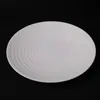 Prato Redondo Grande de Melamina Hotel Clube Criativo Porcelana Imitação Chinesa Louça Prato Redondo Comercial Prato para Peixe Cozido Doméstico Grande