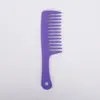 Peine Masajeador de Dientes Anchos y Costillas Grandes para Cuero Cabelludo de Cabello Liso para Hombres y Mujeres Peinado Transfronterizo Macarrón Peine Pequeño Artilugio