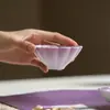 Dinastia Tang e Song Roxo Degradê Cerâmica Arita Flor de Rosa Pintada à Mão Xícara Mestra de Cerâmica Conjunto de Chá Kung Fu Xícara de Chá Doméstica Xícara de Degustação