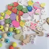 Virutas de Madera Personalizadas con Impresión a Color, Virutas de Madera Pintadas a Mano para Decoración del Hogar DIY, Arreglos de Decoración de Pascua, Virutas de Madera Impresas a Color