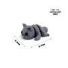 Juguete Popular Transfronterizo Impreso en 3D, Decoración de Micro-Paisaje de Animales Realistas, Figura Articulada Múltiple, Modelo Lindo de Animal Pequeño