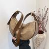 Bolso Bandolera Transfronterizo Tipo Dumpling con Acabado de Alta Gama, Bolso de Mujer de Nicho, Nuevo Bolso de Hombro Cruzado Estilo Moda Coreana 2026, Moderno