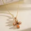Collar Cruz Geométrica de Resina Transfronterizo Europeo y Americano Cruz Retro Cadena para Clavícula con Sentido de Alta Gama Accesorios de Collar de Personalidad Nicho para Mujeres