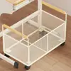 Estante de Almacenamiento para Mochilas Escolares, Carrito Móvil Específico para Estudiantes, Caja de Almacenamiento para Libros, Organizador de Libros Debajo del Escritorio para el Aula
