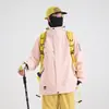 Nueva Chaqueta Tres en Uno 2026 para Hombres y Mujeres, Estilo Montaña para Exteriores, Conjunto de Dos Piezas, Ropa de Montañismo, Cortavientos Impermeable