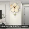 Reloj de Pared para Sala de Estar, Decoración Moderna para el Hogar con Iluminación, Reloj Silencioso Artístico y Creativo para Comedor, Montado en la Pared, Disponible para Dropshipping