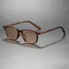 Óculos de Sol Fashion Elegante Textura Núcleo Tr Pernas, Simples Liso Fotografia de Rua, Espelho Plano Anti Luz Azul Wm28026