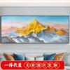 Pintura de diamantes 2021 nuevo sala de estar horizontal cuerpo dorado Montaña Plateada dormitorio dormitorio puntada de diamante montaña gigante bordado de diamantes