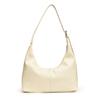 Bolsa de Braço Prata, Bolsa Feminina Popular, Nova Bolsa de Ombro Francesa 2026, Moda de Nicho, Bolsa Versátil Brilhante de Dumpling