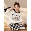 Pijama de otoño e invierno para niños, forrado de forro polar y engrosado, forro polar de coral, franela para bebés niñas, conjunto de ropa de estar a juego para niños y padres e hijos