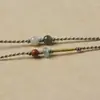 Cordão para Pingente de Jade de Hotan, Colar Puramente Tecido à Mão, Corda Simples para Pingente