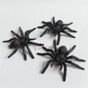 16 Tipos de Arañas Artificiales 1.5-15cm Halloween Plástico Arañas Pequeñas Broma Araña Grande Decoración Accesorios Transfronterizo