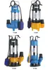 Bomba de aguas residuales doméstica pequeña automática ultra silenciosa SM Yijie 180W / Bomba sumergible de acero inoxidable
