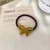 Elegantes y minimalistas scrunchies de lazo para mujer, modernos y delicados accesorios para coleta y moño, gomas de alta elasticidad, ligas para el cabello y adornos para la cabeza para mujer