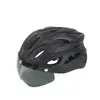 Capacete de Ciclismo Respirável HONGBAOHUA com Óculos Magnéticos, Capacete de Segurança Ajustável para Bicicleta de Estrada e Montanha