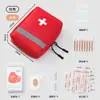 Kit de Primeiros Socorros Portátil para Exterior, Kit Médico Multifuncional à Prova d'Água, Kit de Emergência com Tira Refletora para Montar no Carro, Conjunto de Seis Peças para Armazenamento de Medicamentos