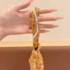 Diadema Bufanda Trenzada Floral para Niñas, Diadema para Bebé que No Aprieta la Cabeza, Lazo para el Cabello de Niña con Cinta de Perlas Artificiales