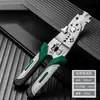 Pinzas Pelacables Multifuncionales para Electricistas, Pinzas Especiales para Tirar y Pelar Cables, Enrollado de Cables, Corte de Cables y Crimping