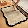 Tapete de Chão para Banheiro de Lama de Diatomáceas Desenho Animado, Absorvente de Água, Secagem Rápida, Tapete para Pés Antiderrapante para Entrada de Banheiro, Carpete de Banheiro Doméstico