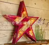 Adorno de Estrella de Madera Desgastada Barra Hogar Decoración Vintage