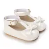 Sapatos de Bebê Femininos para Primavera e Outono 0-1 Ano Sola Macia Sapatos para Bebês e Crianças Pequenas