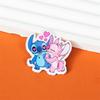 Insignia de Dibujos Animados de Stitch Broche Acrílico Lindo Lilo y Bebé Accesorios Periféricos de Bolsa de Animación Pin