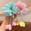 Goma para el Cabello de Flor de Tulipán para Niñas, Chongo Dulce Estilo Scrunchie, Estilo Princesa Nuevo Accesorio para el Cabello 2026