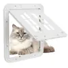 Suprimentos para animais de estimação: nova porta para gatos estilo europeu e americano com tela de malha, anti-mordida para cães pequenos e gatos, porta de tela de malha para gatos e cães
