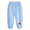 Pantalones antimosquitos para niños y niñas, pantalones finos de algodón para primavera y verano, pantalones casuales sueltos para bebés 2024