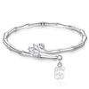 Nova Pulseira de Bambu Feminina Bambu Jovem Jornal Seguro Abertura Lótus Pulseira da Moda para Namorada Pulseira Ao Vivo Novo Estilo