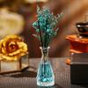 Venta al por mayor de fábrica botella de vidrio cónica para aromaterapia, botella difusora de perfume de fragancia, botella vacía estilo ins, botella de aromaterapia de ratán sin fuego