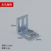 Soportes de Esquina Engrosados de Acero Inoxidable para Gabinetes de Baño y Muebles, Soportes de Estante de Ángulo Recto de 90 Grados