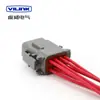 Conector de coche Dechi de 2/3/4/6/8/12 pines serie DTM arnés de cableado conector impermeable enchufe macho y hembra